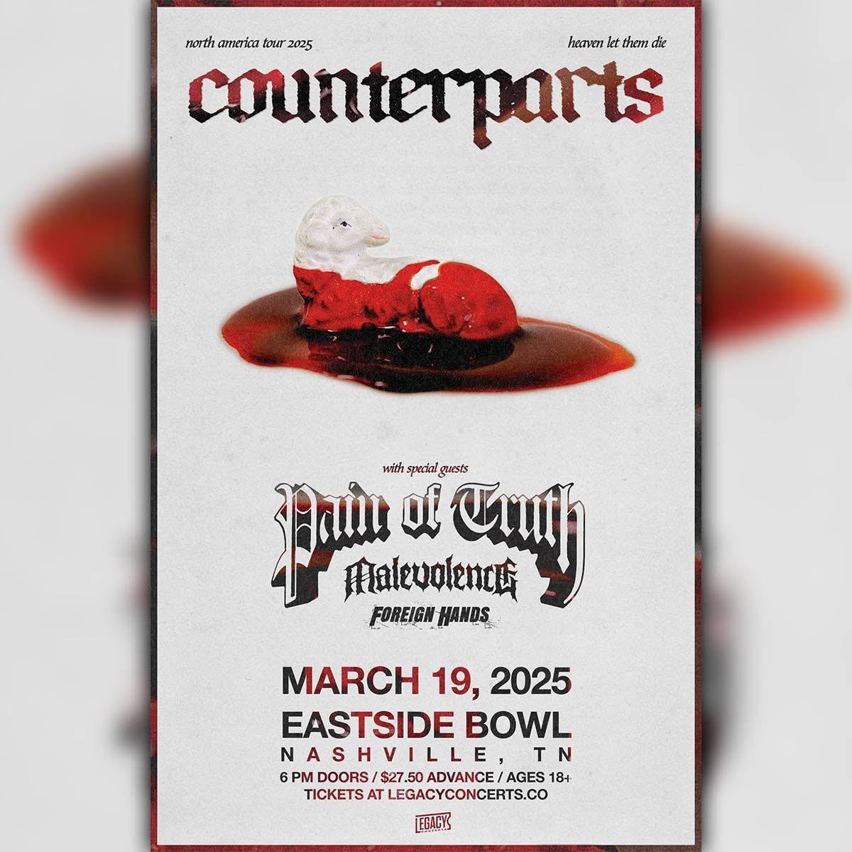 heaven let them die tour