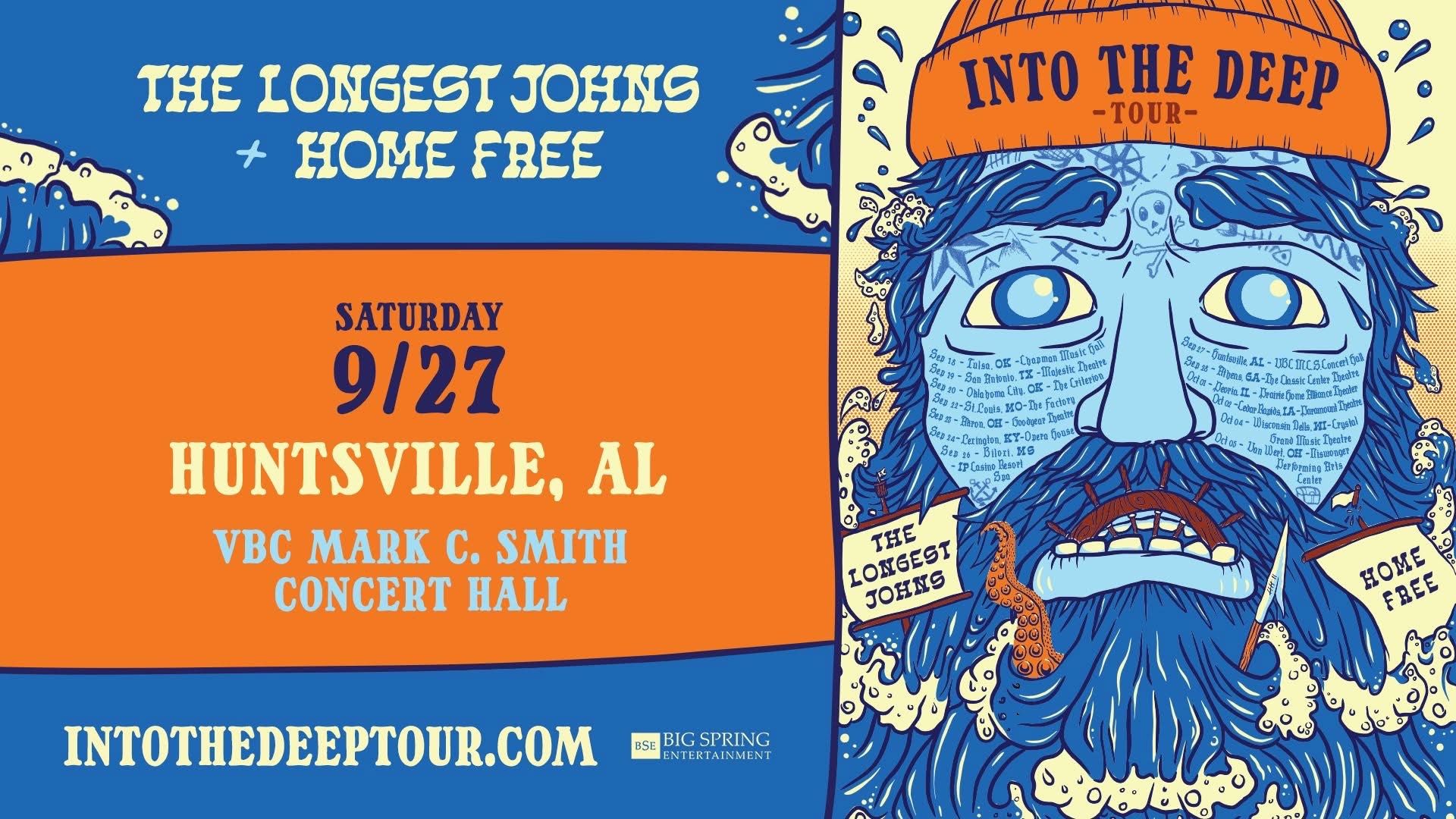 into the deep tour