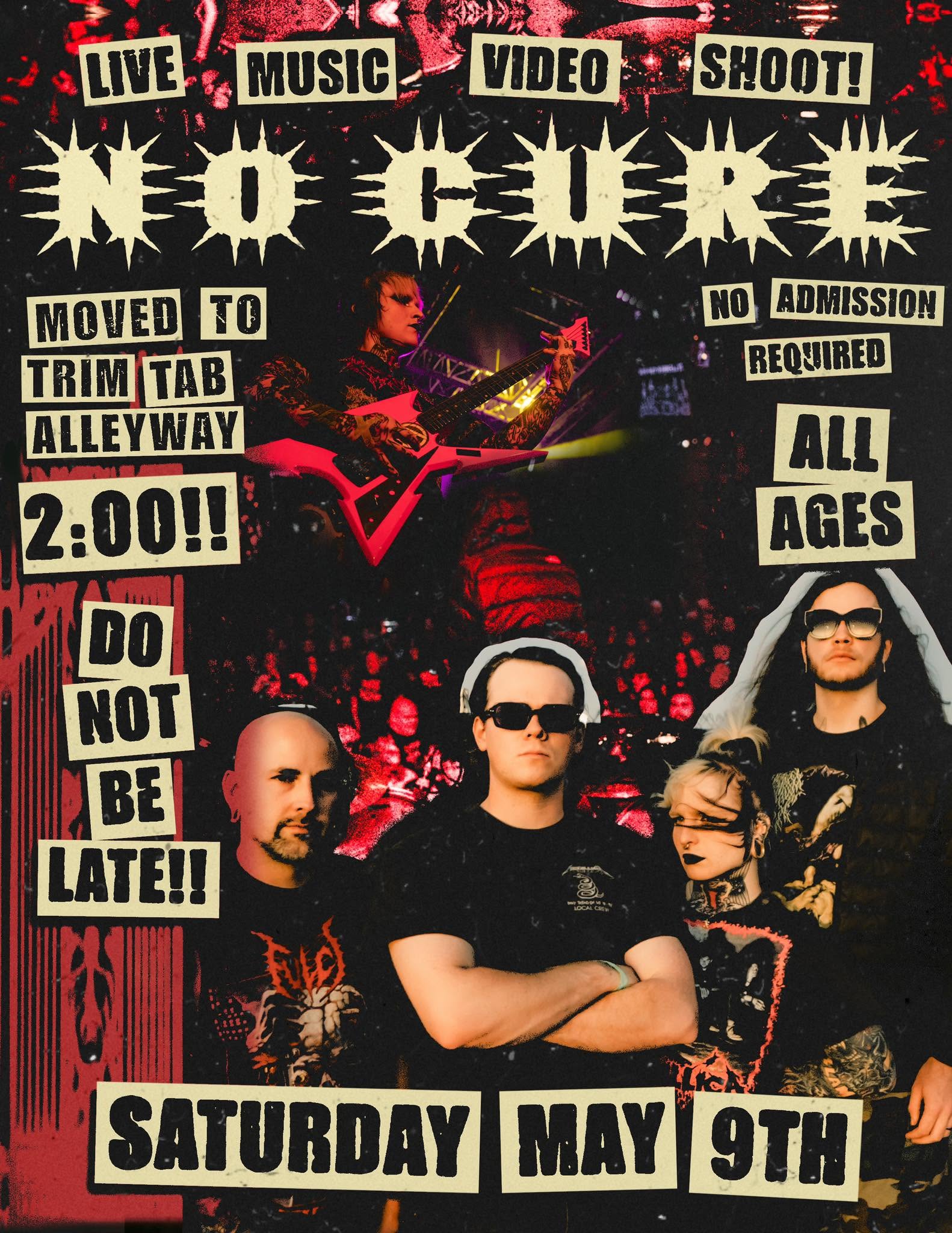no cure music video