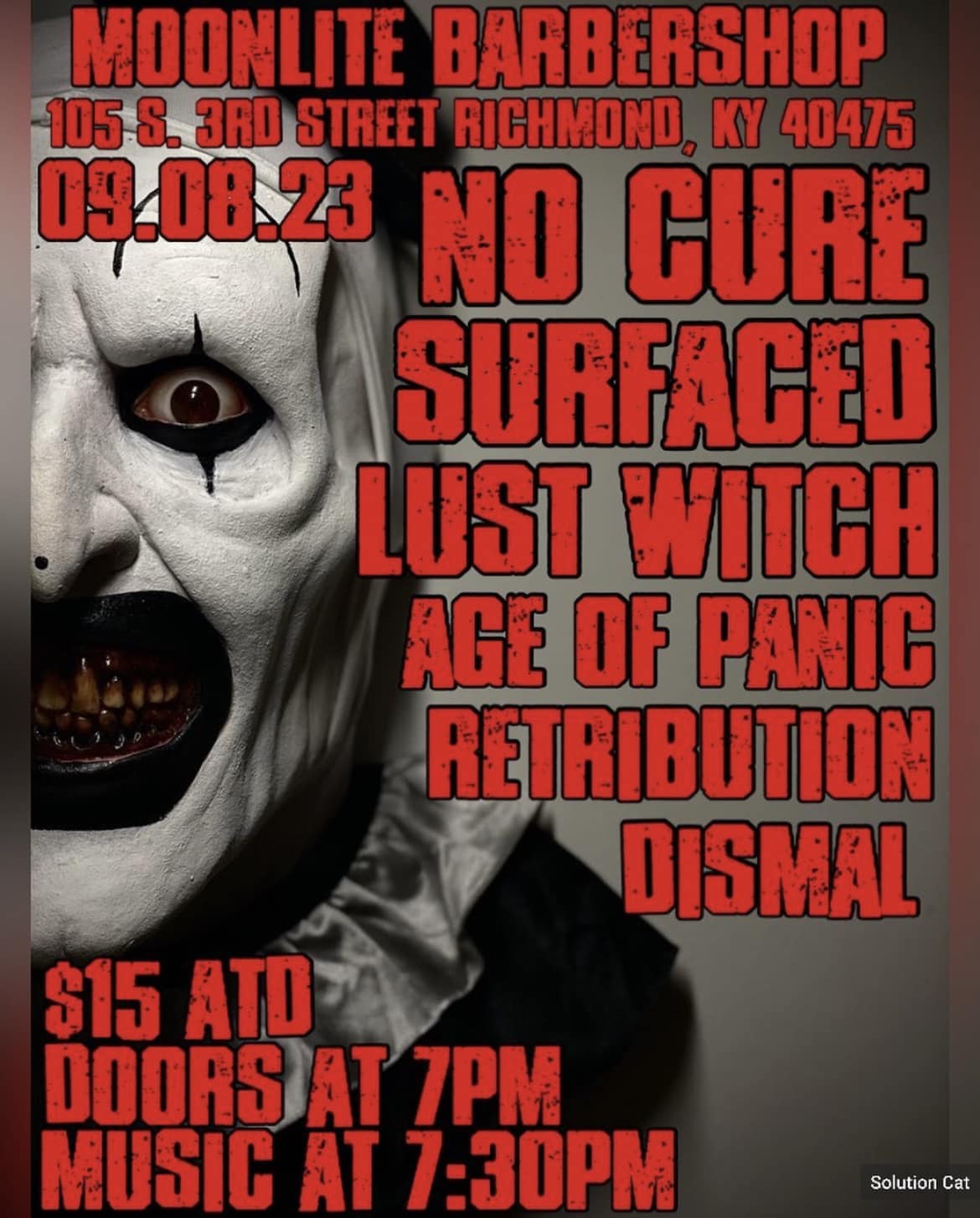 no cure @ moonlite barber shop