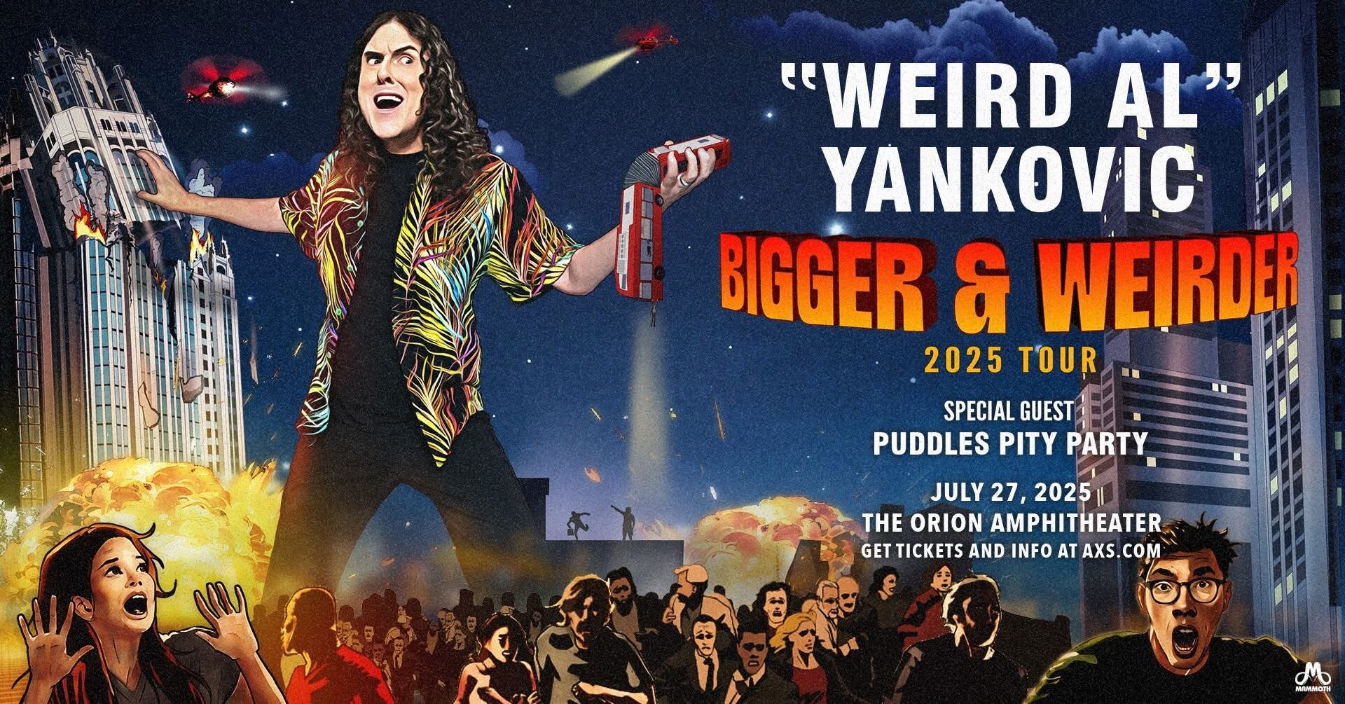 bigger and weirder tour